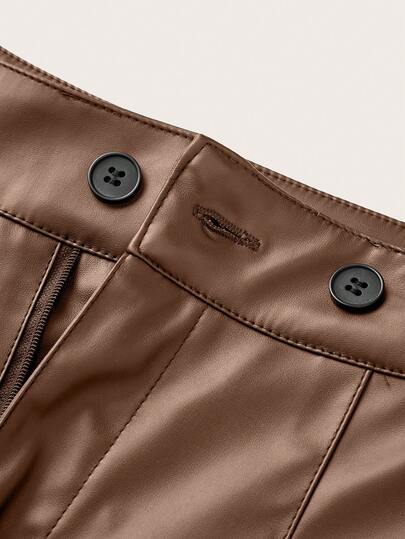 Franclia Enfärgade casual shorts för kvinnor