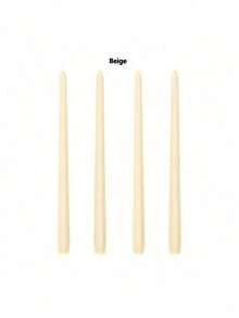 Una caja de cuatro velas sin humo de 25 cm de largo con degradado de color, velas para fiestas, velas para cena a la luz de las velas, decoración del hogar, velas de cumpleaños, una variedad de colores, fiestas de banquete, bodas románticas, decoración de salones - Multicolor - Ver 23