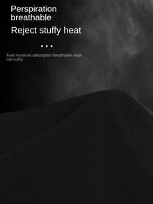 Sport MetroGents Men's Simple Graphic Print Round Neck Short Sleeve Activewear T-Shirt Workout Tops Breathable - Black - View 7