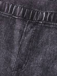 Tween Girls' Knit Star Print Overalls, Fashionable For Back To School, Personalized Outfit, Suitable For Spring, Summer, Autumn