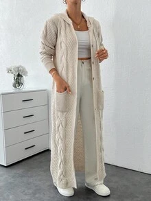 SHEIN Tall Cardigan With Detail And Long Special Button Detail+ 480,Cardigans For Women,Petite Cardigans,Cardigans