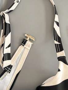 Swim Mod 2025 女士斑马纹性感比基尼泳装套装，夏季海滩 - 彩色 - 查看 6