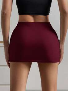 SHEIN EZwear Bộ váy ngắn bó sát dệt kim dành cho nữ, 2 gói, nhiều màu, thường ngày, có quần short, váy lót, bộ váy cạp trễ, váy ngắn, váy ngắn cho nữ, váy ngắn cho nữ, váy ngắn cho nữ, váy ngắn cho nữ, váy ngắn cho nữ, váy ngắn cho nữ, váy ngắn cho nữ - Nhiều màu - Xem 2
