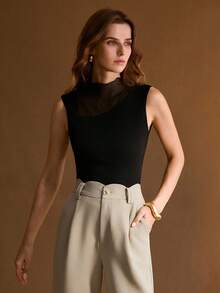 MOTF PREMIUM 女士优雅扇贝腰带办公室西装裤 - 橄欖綠 - 查看 3