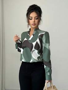 SHEIN PETITE 25+ Elegant Women's Woven Sleeveless A-Line Camisole - Multicolor - View 5