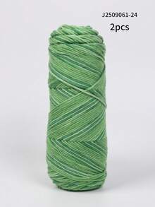 Sợi nhuộm tie-dye nhiều màu, độ dày trung bình, trọng lượng 200g, thích hợp để đan, móc, làm áo len ấm áp, khăn quàng cổ, áo khoác, khăn choàng, áo khoác ngoài, đồ thủ công mỹ nghệ, chăn, v.v. Vào mùa thu/đông, 1 cuộn = 2 quả = 200g - Nhiều màu - Xem 20
