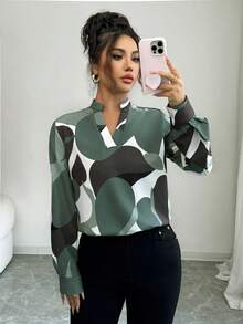 SHEIN PETITE 25+ Elegant Women's Woven Sleeveless A-Line Camisole - Multicolor - View 6