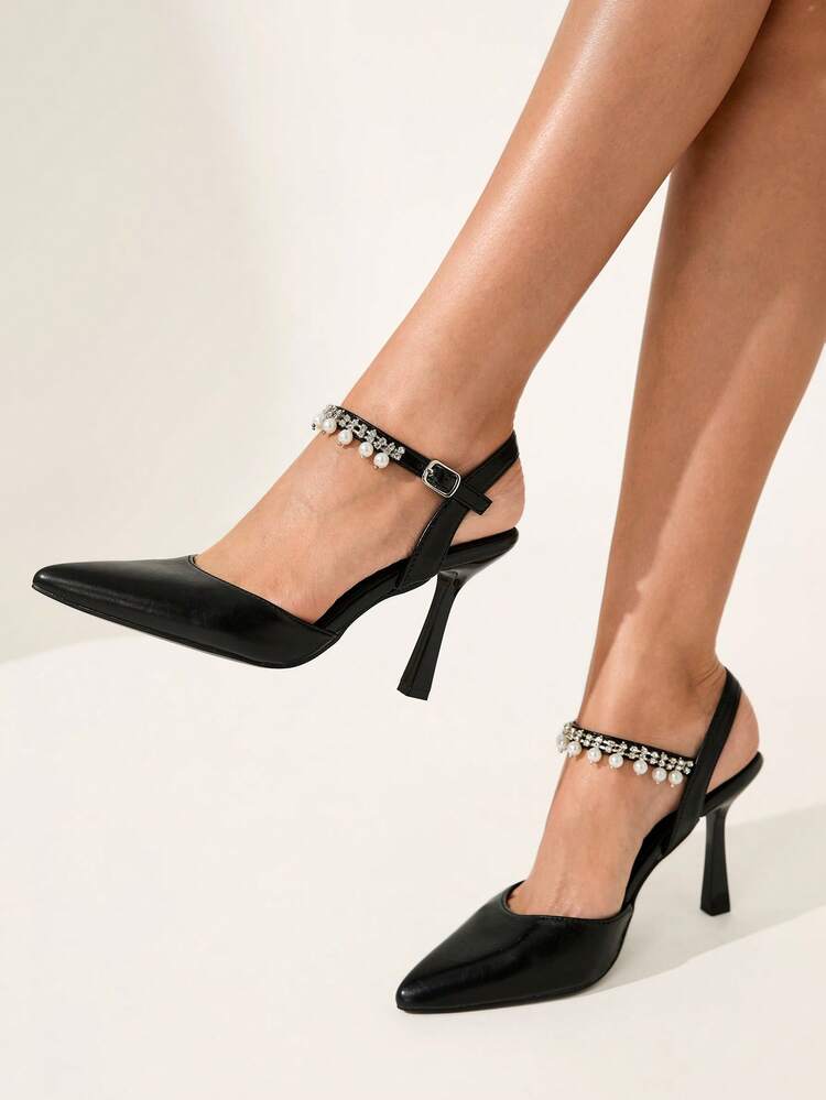 CUCCOO CHICEST Pointed Toe High Heel Solid Color Women's Pumps