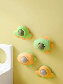 PETSIN Spinning Catnip Ball Toy Rocket Flying Saucer Kitten Self-Hi And Boredom Tease Cat Toy - Multicolor - View 2