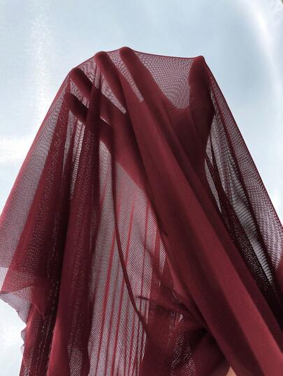 Set: 3D Bloemen Kanten Robe Fishbone Waist Camisole Nightgown Set Lingerie Sleepwear Sleeves view 7