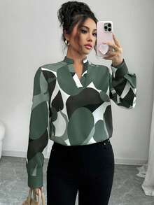 SHEIN PETITE 25+ Elegant Women's Woven Sleeveless A-Line Camisole - Multicolor - View 4