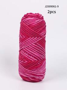 Sợi nhuộm tie-dye nhiều màu, độ dày trung bình, trọng lượng 200g, thích hợp để đan, móc, làm áo len ấm áp, khăn quàng cổ, áo khoác, khăn choàng, áo khoác ngoài, đồ thủ công mỹ nghệ, chăn, v.v. Vào mùa thu/đông, 1 cuộn = 2 quả = 200g - Nhiều màu - Xem 33