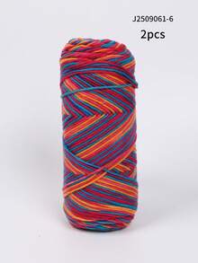 Sợi nhuộm tie-dye nhiều màu, độ dày trung bình, trọng lượng 200g, thích hợp để đan, móc, làm áo len ấm áp, khăn quàng cổ, áo khoác, khăn choàng, áo khoác ngoài, đồ thủ công mỹ nghệ, chăn, v.v. Vào mùa thu/đông, 1 cuộn = 2 quả = 200g - Nhiều màu - Xem 41
