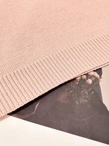 Franclia Women's Casual Elegant Solid Color Ruffle V-Neck Loose Bowknot Long Sleeve Sweater Fall Winter Cloth For WomenWomen's Autumn Clothingautumn Fall Clothes For Women Fall Autumn Clothes Fall Outfits For Women Autumn Outfits For Women Fall Clothes Autumn Women  Fall Women Clothes Autumn Clothing Elegant Fashionable Casual Commuting Business Office Daily Leisure All-Match Temperament Urban Teacher Professional Attire