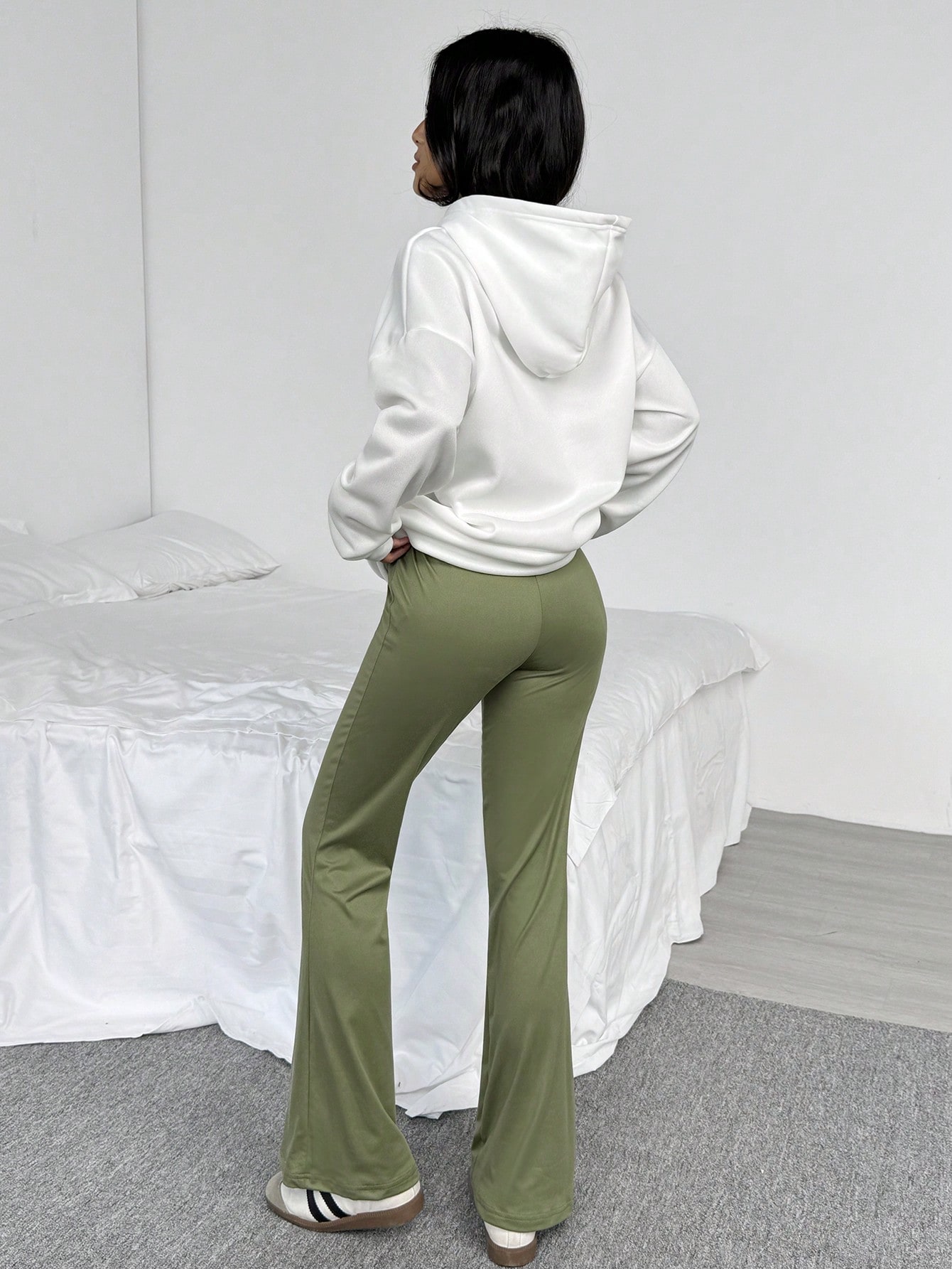 مجموعة بنطلون وهوديي مطبوع بأسماء المدن 3D للمراهق...