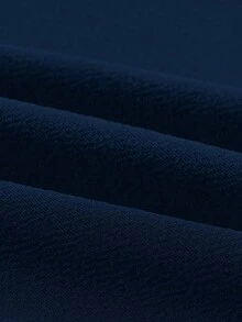 EMERY ROSE Chân váy chữ A trơn màu đa năng thường ngày dành cho nữ - Màu xanh hải quân - Xem 3