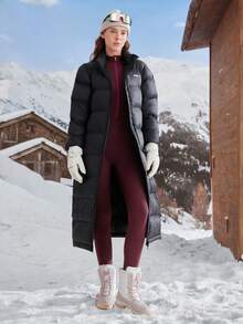 In My Nature Women's Solid Color Minimalist Outdoor Jumpsuit - Burgundy - View 7