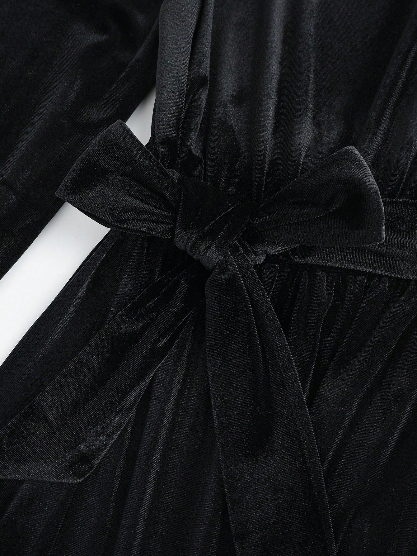 GlowEve فستان نسائي أنيق طويل الأكمام من الحرير ال...