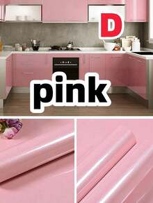 1 卷自粘式家具翻新防水加厚彩绘壁纸，珍珠光，适用于厨房橱柜、衣柜、纯色 PVC 壁纸剥离和粘贴壁纸