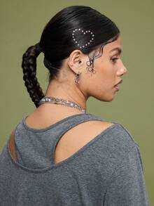 COUREZ Long Sleeve Layered Slouchy Fit Vest Top, Y2K  For Women Spring For Women Casual Going Out Tops Women's Spring Top  Party Top - Multicolor - View 6