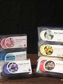 2pcs Glass Cup Aromatherapy Candle - A Romantic, Smokeless Scented Small Candle Gift For Valentine's Day Confessions Or Proposals,Christmas, Valentine's Day - Multicolor - View 4