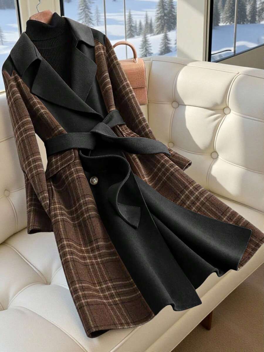 GlowEve 女式长袖系带随机花卉印花羊毛衫 - 彩色 - 查看 1