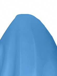 Manfinity Mode 男士商务拼色胸前带设计长袖衬衫 - 藍色 - 查看 5