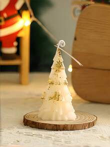 Cirelle Candle In The Shape Of A Christmas Tree, A Realistic Imitation Of A Small Christmas Tree, An Excellent Christmas Gift, A Decoration For Christmas Dinner Party - Christmas candles - View 7