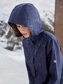 In My Nature Women's Hooded Zip-Up Outdoor Raincoat Jacket Waterproof Jacket Women Hike Clothes Women