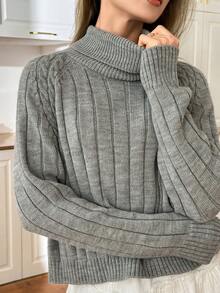 Cloudara Women Sweater Comfy Cable Knit Grey Winter Style Turtleneck Sweater Women Womens Turtleneck Ribbed Turtleneck Sweater Pullover Sweater Women Sweater Top Cropped Turtleneck Sweater  Homecoming Cute Tops Women Autumn Clothes Womens Sweaters Knitted Sweater,Jumper,Cream Jumper,Jumpers,Christmas Jumper,White Jumper,Black Jumper,Ladies Jumper,Women's Jumpers