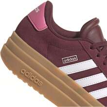 Adidas VL Court Bold Kids Sneakers Shadow Red / Cloud White / Pink Fusion IH4780 - Black - View 6