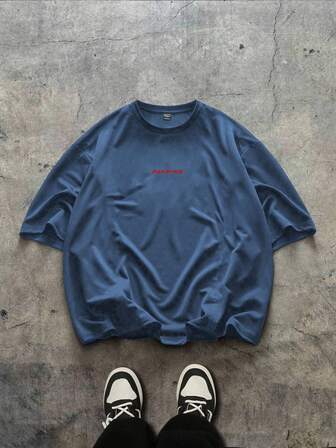 Sport MetroGents 男士休闲印花圆领运动T恤