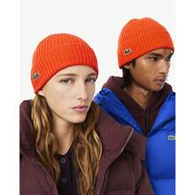 Lacoste Reseda 07Y Unisex Hat Orange - Orange - View 3