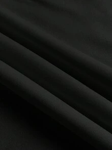 BATMAN X SHEIN 男童休闲字母蝙蝠图案卫衣，秋季款 - 白色 - 查看 8