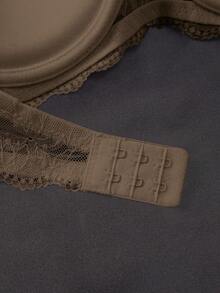 EmpressEnvy 3pcs Romantic Sexy Lace Cami Bra With Detachable Straps, Summer Lingerie