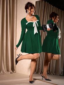 Elenzga Không bao giờ lỗi mốt: Chuẩn bị phong cách Gothic với chút biến tấu cho ngày thứ Tư. Tôn lên vẻ nữ tính, mạnh mẽ. Váy đầm thanh lịch mới 2025 dành cho nữ với phần vai bèo nhún và tay bồng rộng, phù hợp cho các dịp: Trở lại trường học, Tốt nghiệp, Ngày lễ tình nhân, Lễ hội âm nhạc, Ngày của Mẹ, Halloween, Lễ Tạ ơn, Lễ Phục sinh, Quốc khánh, Dạ tiệc, Hẹn hò, Tiệc tùng, Đám cưới, Hoạt động ngoài trời - Màu xanh lá cây đậm - Xem 1