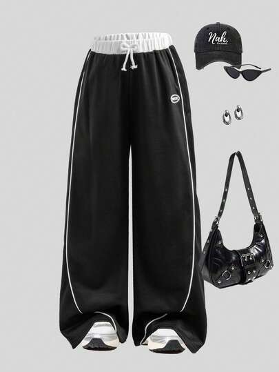 Sparklyn 秋冬必备！女童直筒裤，采用优质卫衣面料，柔软舒适。直筒设计，修饰腿部线条，时尚百搭，保暖一整个冬天，是女童秋冬装的完美之选。