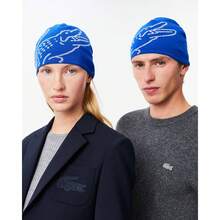 Winter Lacoste Unisex Hat Blue