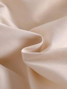 SHEIN Płaszcz typu trencz dla dziewczynek z kołnierzem ze sztucznego futra i kokardą, jesień/zima - Beżowy - Zobacz 7