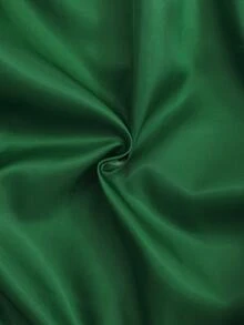 Tween Girl Sequin Patchwork Bow Decor Round Neck Long Sleeve Jacket - Dark Green - View 7