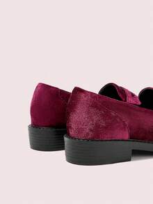 CUCCOO DOLLMOD CUCCOO Women's Fashion Versatile Commuter Flat Shoes - Burgundy - View 8