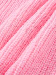 INAWLY 女士休闲纯色圆领开衩毛衣背心