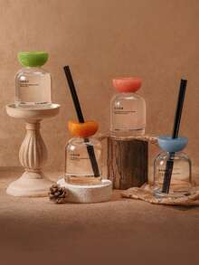 Joivida 1件装非明火香薰：优质家用香氛，适用于室内和浴室，持久留香（理想的礼物之选），圣诞节、情人节佳品 - 彩色 - 查看 1