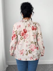 Elenzga Áo cánh chữ A phối ren jacquard, tay bo gấu, dáng chữ A, dáng rộng, sang trọng, dự tiệc/hẹn hò, cỡ lớn năm 2025 dành cho nữ, phù hợp cho các dịp: Trở lại trường, Tốt nghiệp, Ngày lễ, Ngày lễ tình nhân, Lễ hội âm nhạc, Ngày của mẹ, Halloween, Lễ tạ ơn, Lễ Phục sinh, Quốc khánh, Tiệc tối, Hẹn hò, Đám cưới, Đi chơi - Màu be - Xem 2