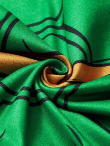 TEENAGE MUTANT NINJA TURTLES | SHEIN Cartoon Turtle Shell Print Pet Vest - Green - View 10