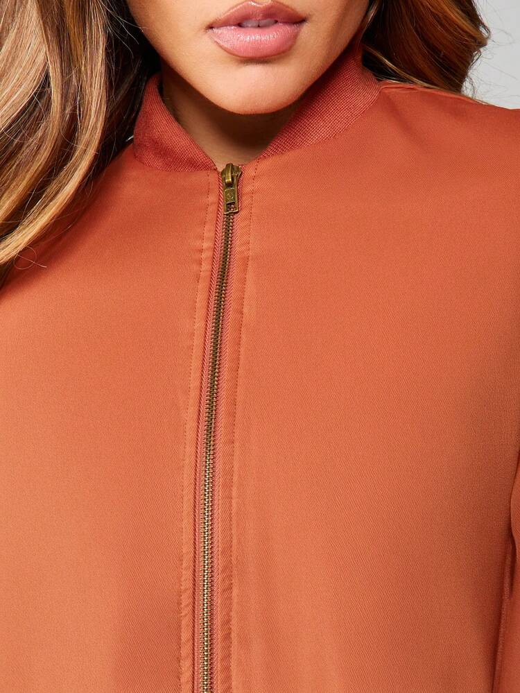 MISSGUIDED Utility Padded Quilted Vest With Pockets