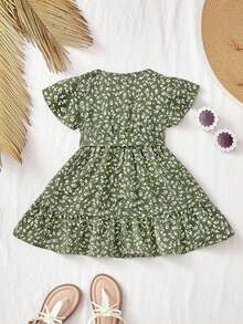 Babygirl 夏季可爱碎花短袖连衣裙，母女装（2 件单独出售）