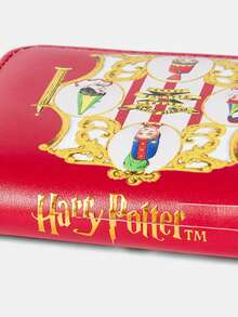 HARRY POTTER X SHEIN 1pc Women's Fashion Cartoon Pattern Short Wallet, Zipper Coin Purse - Multicolor - View 5