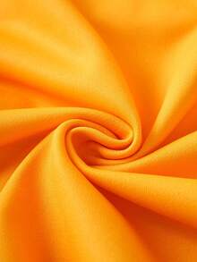 GARFIELD | SHEIN Conjunto informal de 2 piezas de sudadera con capucha y pantalón de chándal con estampado de dibujos animados y hombros caídos para niña preadolescente