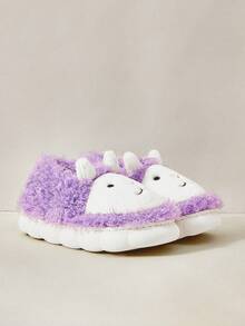 Cuccoo CUCCCOO Ladies' Fashion Plush Home Slippers - Purple - View 5